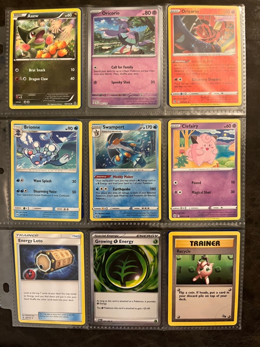 Vintage Pokemon Trading Cards - Fossil, Jungle, team up and more
